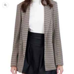 Ookie & Lala houndstooth blazer